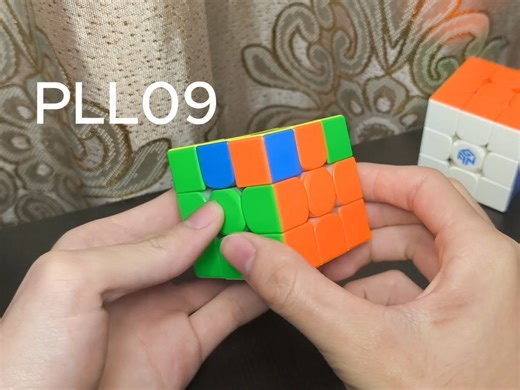 为啥同一个公式你PLL复原比别人慢，要换手？答案是起手不对了。超仔细起手教程！！！#魔方 #魔方教程 #魔方cfop公式 PLL09
