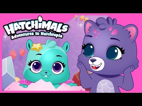 The Golden Lynx & a Hatchy Birthday Party 🎉 | Adventures in Hatchtopia | Cartoons for Kids