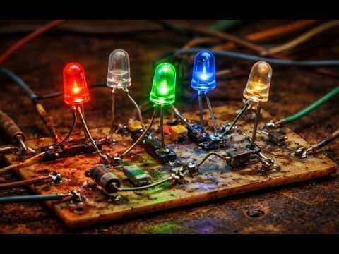 شرح دائرة Astable Multivibrator