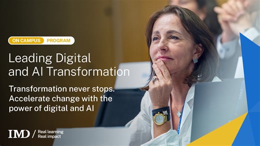 AI and Digital Transformation Program | IMD Business School