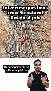 Civil Engineer interview questions | Structural Design of piles #civilengineerinterview