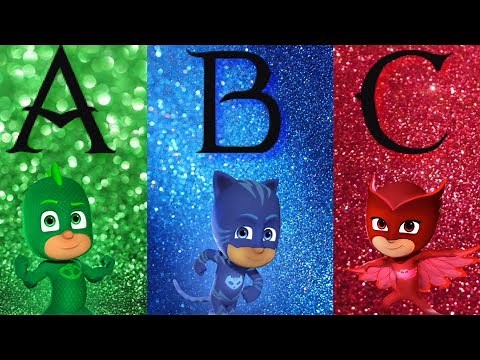 PJ Masks ABC Song ABCs Learn The Alphabet With PJ Masks Animated Nursery Rhymes