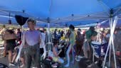 People participate in the 9th annual ‘NYC Body Painting Day’ at Union...