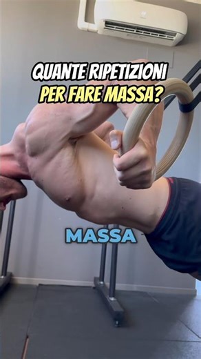 How many reps to build muscle mass #shorts