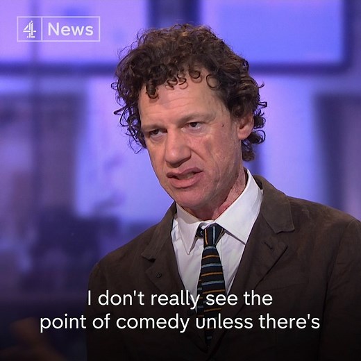 450K views · 4.3K reactions | "I really don't see the point of comedy unless there's something underpinning it." Chris Morris says satire is not about being "slapped on the back by the orthodox elite", it's about wanting to "change something". | Channel 4 News | Facebook