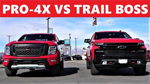 2.6K views · 63 reactions | Today I compare a 2021 Chevy Trail Boss vs 2021 Nissan Titan Pro-4X! Chevy Inventory: https://www.larryhmillerchevrolet.com/ Help Support The Channel: https://www.patreon.com/bePatron?u=52847853 | Ben Hardy Cars | Facebook