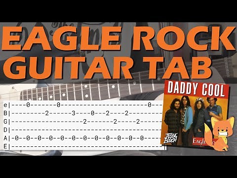 Eagle Rock - Guitar Lesson with TAB - Daddy Cool