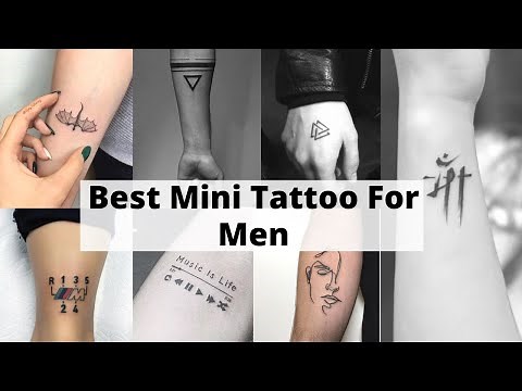 Mini tattoo for men | Mini tattoo design | Small tattoo designs for men - Lets style buddy