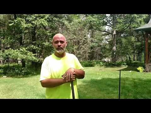 Bury 100ft of wire 10in deep in 10 minutes without any mess.