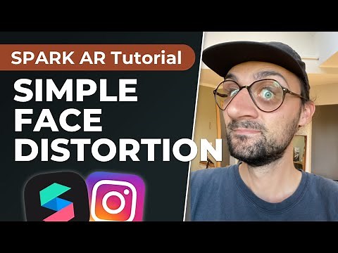 Simple Face Distortion - Spark AR Tutorial! | Deformation of the Face in your Instagram Filters