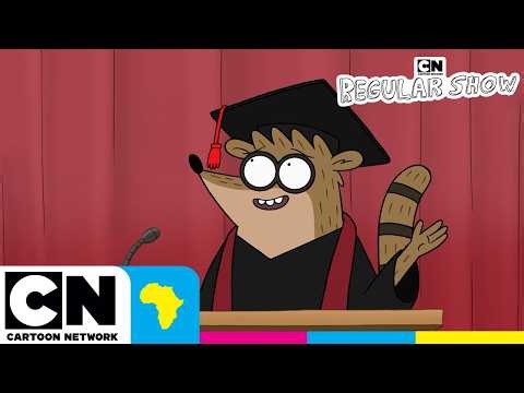 Rigby’s Epic Graduation 🚁 | Regular Show | Cartoon Network Africa