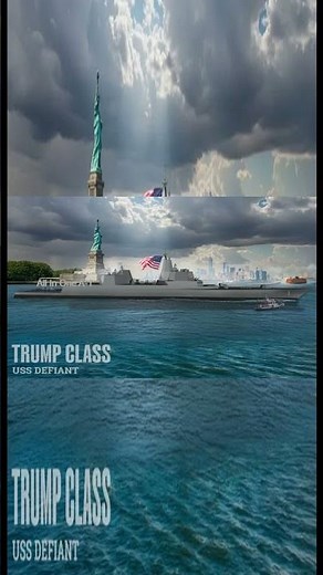 Trump unveils ‘Trump class’ battleships for US Navy’s Next Generation Technology War Ship part 2