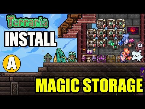 Terraria How to install MAGIC STORAGE mod (STEAM)