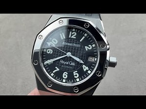 Audemars Piguet Royal Oak Nick Faldo Limited Edition 15190SP.OO.0789ST.01 Watch Review