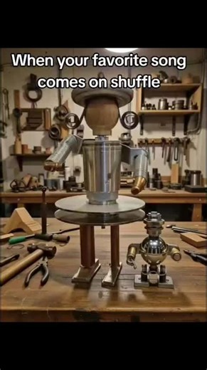 #robotanimation #scrapart #robotdance #robot #steampunk