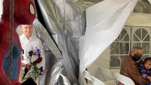 Spider-Man Themed Wedding - A Marvelous Entrance