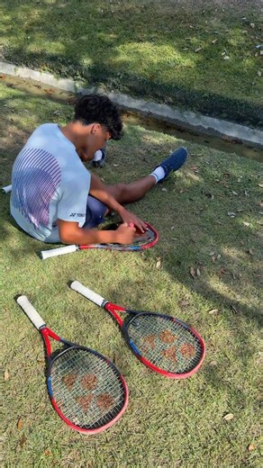 NYCC on Instagram: "Fresh paint job Lil prematch prep work @imgatennis"