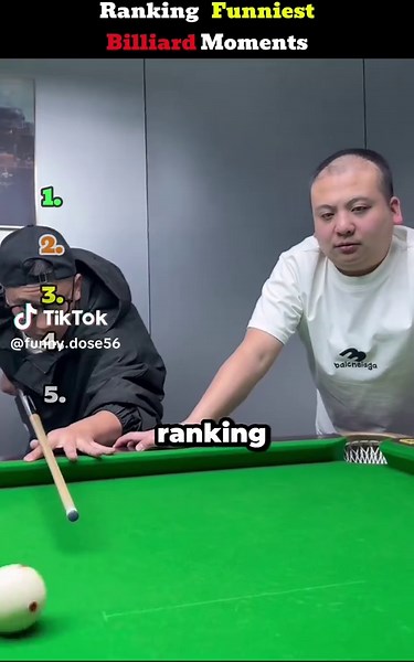 Ranking the Funniest Billiard Moments