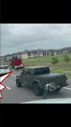Truck pulls out in front of car #boneheadtruckers #truckdriver #fail #shortsfeed #shorts #trucks