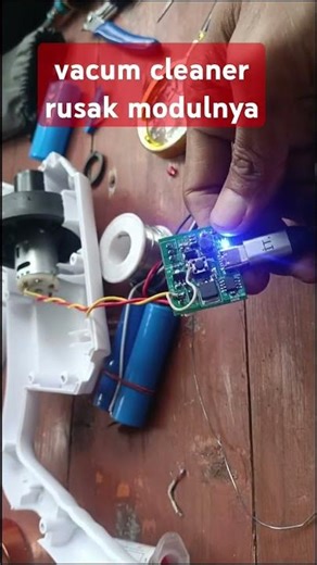 perbaiki vacum cleaner rusak modulnya #dodyteknik #viralvideo #diy #vacuumcleaner
