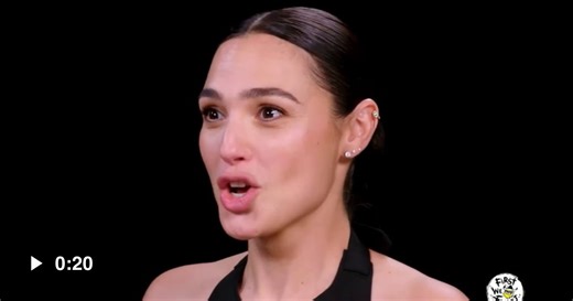 Spit scene of the year with Gal gadot - Video