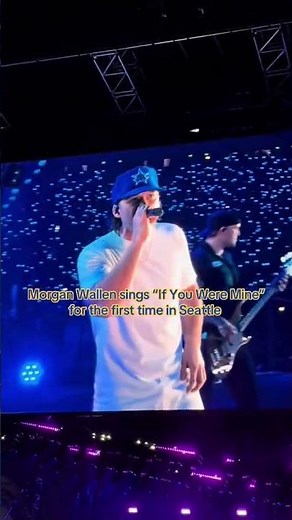 "If You Were Mine" by Morgan Wallen LIVE #morganwallen #ifyouweremine #morganwallenconcert #concert