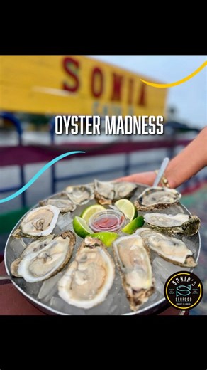 Sonia’s Seafood on Instagram: "🦪 OYSTER MADNESS IS HERE 🦪 Seafood lovers, this one’s for you. Fresh oysters. Cold drinks. The perfect after-work plan. 🔥 $1 Oysters Monday – Thursday 3PM – 8PM Pair it with Happy Hour: 🍺 Beer $3 🍸 House Drinks $6 📍 7501 SW 8 ST, Miami"
