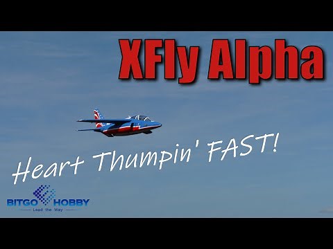 XFly Alpha 80mm 12-Blade EDF Jet RC Plane