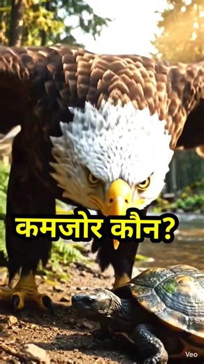 कछुआ vs बाज़ | किसकी जीत हुई? | Motivational Story Hindi #shorts