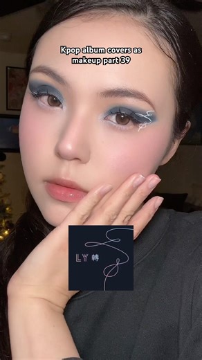BTS inspired makeup #bts_official_bighit #kpopfyp #kpopmakeup #kpopinspired #btsarmy