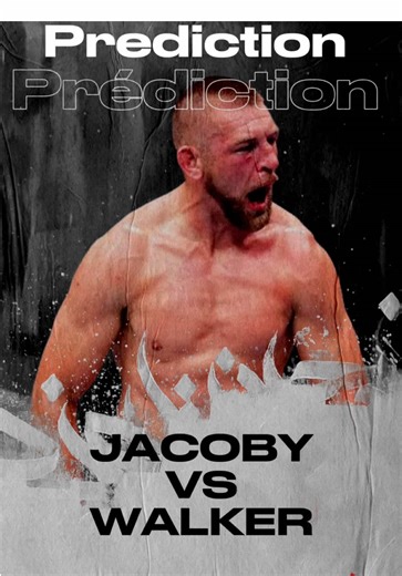 Le monument Jacoby qui affronte en début de main card Walker. Que pense la data ? Ce combat est-il une évidence ? Réponse ici 👀 #ufc #ufcfightnight #mmatok #dustinjacoby #juliuswalker