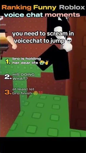 Top 3 funny roblox voice chat moments 😂🤑 #roblox #voicechat