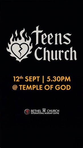 Teens Church - You Belong Here | Bethel AG Church