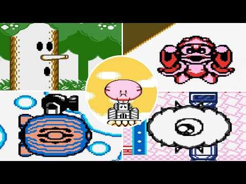 Kirby's Dream Land DX | All Bosses (No Damage) + Ending [4K 60FPS]
