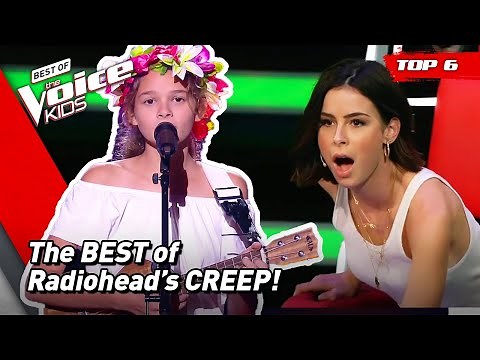 The BEST Blind Auditions of CREEP by Radiohead on The Voice Kids! 😍 | Top 6