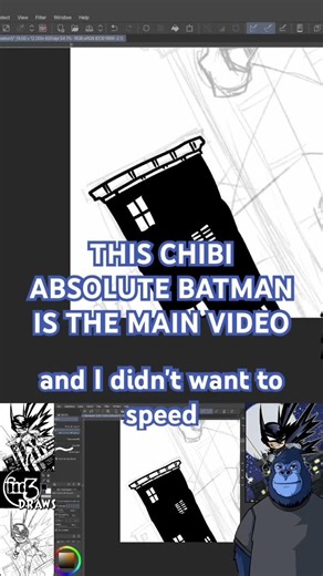 This chibi Absolute Batman video is longer than 15 minutes so it’s the main video this week