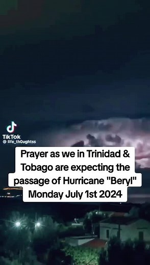 Prayer for Divine Protection from Hurricane Beryl | Seeking Safety Amid Chaos
