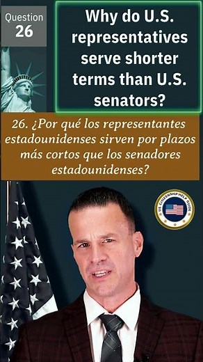 Pregunta 26 Examen Cívica de 128 Preguntas: Traducción Español al Inglés Ciudadanía Americana 2026