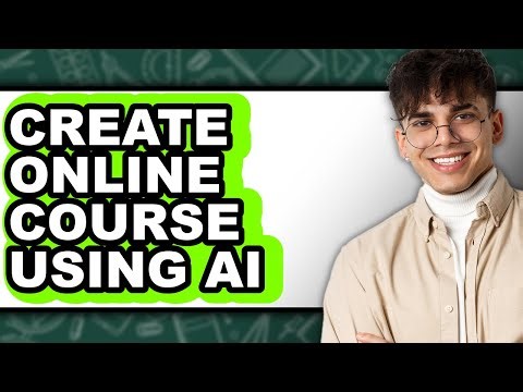 How to Create Online Course Using Ai (only Way)