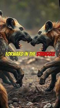 Hominids vs Giant Hyenas: 3.8 Million Years Ago