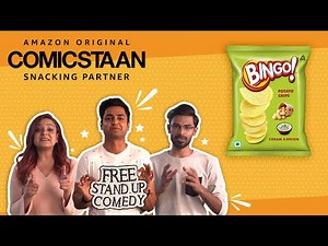 Bingo! x Comicstaan ft.Kenny, Biswa, Kaneez, Neeti|Free Comedy passes for a year! #AmazonPrimeVideo