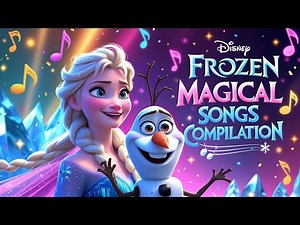 🆕🎵 Frozen Magical Songs Compilation ❤❄️ | Elsa & Olaf’s Best Disney Music Mashup for Kids & Families