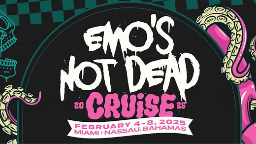 Emo’s Not Dead Cruise 2025 Lineup - Feb 4 - 7, 2025