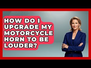 How Do I Upgrade My Motorcycle Horn To Be Louder? - Ride or Die Motorcycles