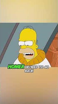 Homer's family was captured by aliens. #anime #animerecap #TheSimpsons