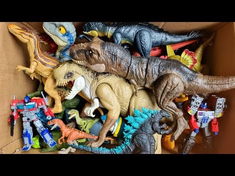GODZILLA vs KONG, Optimus Prime, Distortus Rex, T-Rex, Megalodon Shark, Gorilla, Monster And More