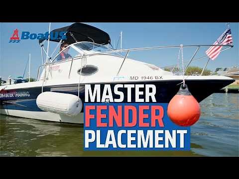 How To Place Boat Fenders Like a Pro! | BoatUS