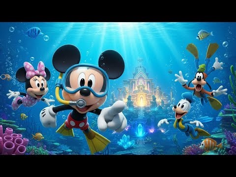 ATLANTIS! 🌊 Mickey Mouse & Friends Underwater Magical Adventure | Kids Cartoon
