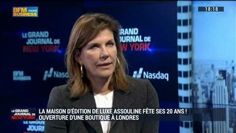 La Maison d'édition de luxe Assouline fête ses 20 ans et ouvre une boutique à Londres: Martine Assouline, dans Le Grand Journal de New York – 2/4
