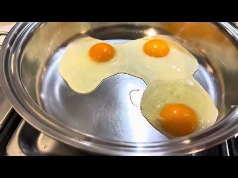 How I cook eggs in healthy way using Saladmaster cookware without oil or butter